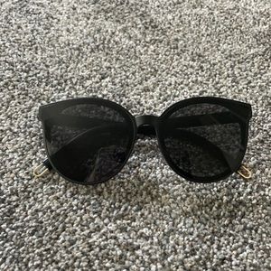Black trendy Target sunglasses